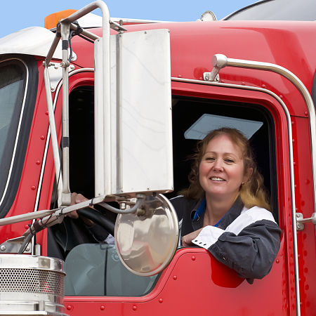 Women increasingly answering the call for more truck drivers