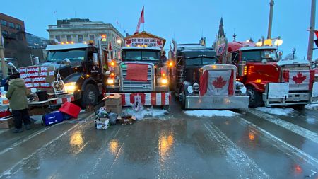 Freedom Convoy protests paralyze Canada’s capital and largest cities