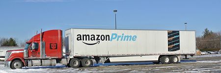 Press reports indicate Amazon is building a trucking app