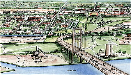 Members appointed to bridge authority for Detroit-Windsor span