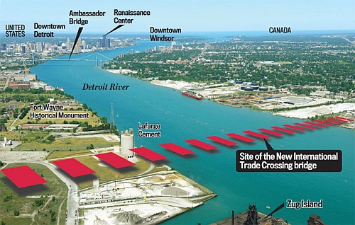 Customs facility funding may slow Canadian bridge project