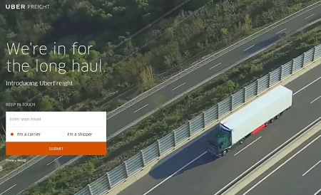 Uber moves into the freight business